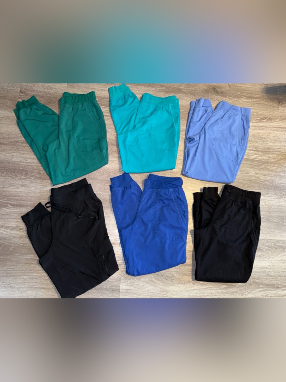 Med Couture Assorted Scrub Pants Lot of 6